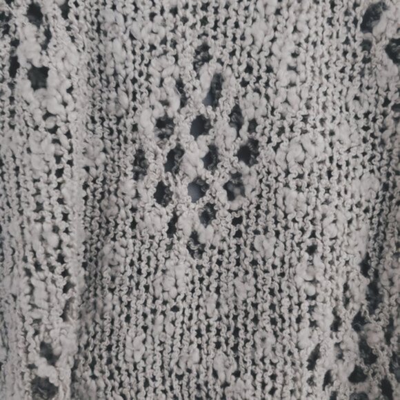 YDE Soft Non-itch Honeycomb Knit Boatneck Wool Blend Sweater - Picture 8 of 15